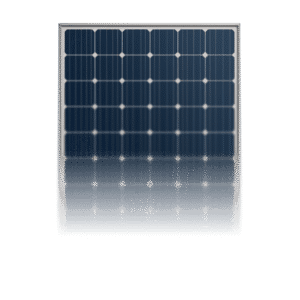 Exemple de panneau photovoltaïque utilisé pour l’installation solaire par Sauralec Solaire.
