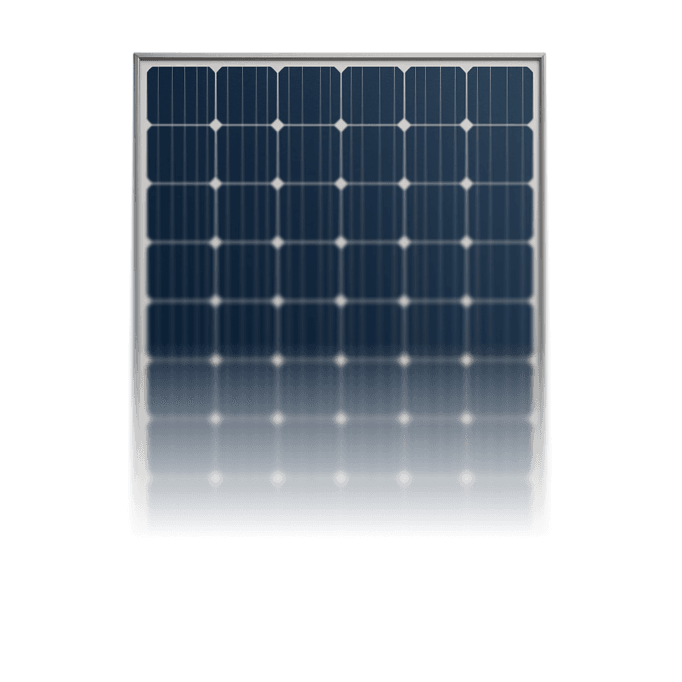 Exemple de panneau photovoltaïque utilisé pour l’installation solaire par Sauralec Solaire.